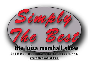 Simply the Best - The Luisa Marshall Show Logo