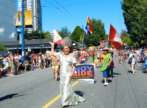 Vancouver Pride’s Empress, Imelda Mae Santos. Get Inspired Filipino Pride - Pinoy Pride Vancouver 2013 - Simply the Best - The Luisa Marshall Show.