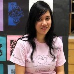 Let's Stop Bullies on Simply the Best - The Luisa Marshall Show. Bea Venzon's winning Pink Shirt Day T-Shirt