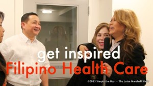 Get Inspired Filipino Health Care & Let's Talk Showdown between 2 Filipino Canadian Political Candidates - Simply the Best. Luisa Marshall during the Interview.